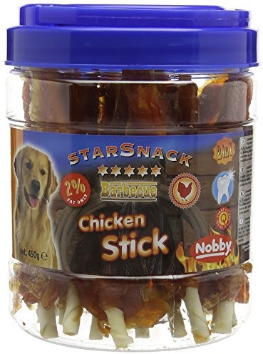 Nobby Star Snack przekąski dla psów  Barbecue 2in1, puszka na zapasy - 1 zdjęcie