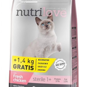 Nutrilove Premiuim Sterile kurczak 7 kg - 1 zdjęcie
