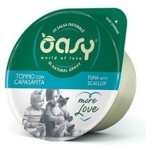 Oasy Oasy Kot More Love Cup Tuńczyk i przegrzebki 70g - 1 zdjęcie