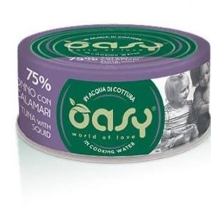 Oasy Oasy Kot More Love Tuńczyk i kalmary puszka 70g - 1 zdjęcie