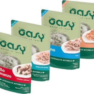 Oasy Oasy Natural Mokra Kara dla Kota : Smak - Łosoś - 1 zdjęcie