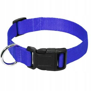Obroża nylonowa dla Psa Kota regulowana 20-33 cm S - 1 zdjęcie