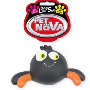 PET NOVA Pet Nova Pająk gumowy Spider z dźwiękiem 15cm PPTN064 - 1 zdjęcie
