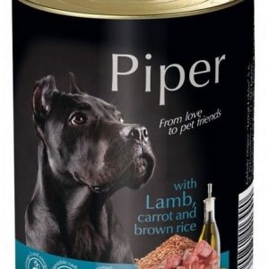 Piper Pies Jagnięcina, marchew i ryż puszka 800g - 1 zdjęcie