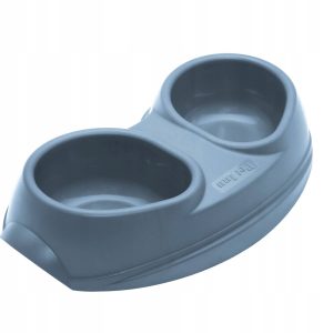 Podwójna Miska Comfy Space Bowl 2X200 ML Niebieska - 1 zdjęcie