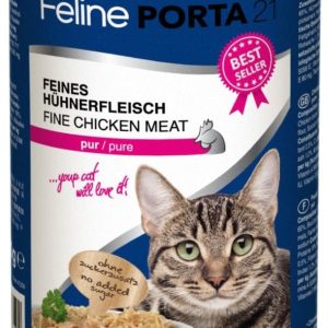 Porta 21 Feline 6 x 400 g - Kurczak z ryżem (Sensitive) - 1 zdjęcie