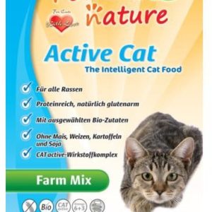 Power of Nature Active Cat Farm Mix - kurczak, łosoś, jagnięcina i brązowy ryż 2 kg - 1 zdjęcie