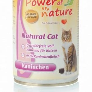 Power of Nature Królik 400g Kaninchen Rabbit Natural Cat bezzbożowa grain free - 1 zdjęcie