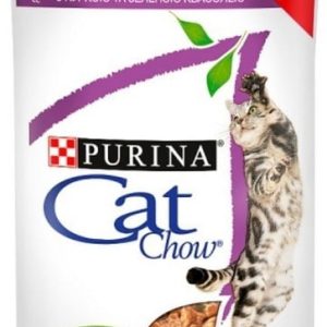 Purina Cat Chow Hairball Kurczak saszetka 85g - 1 zdjęcie