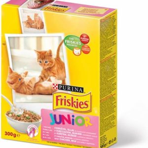 Purina Friskies Junior kurczak, marchewka 0,3 kg - 1 zdjęcie