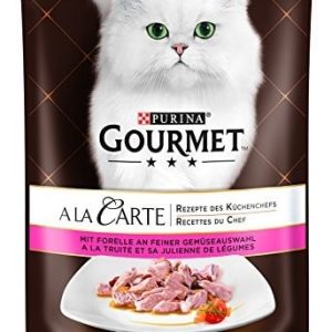 PURINA GOURMET A la Carte karma dla kotów mokrych, różne rodzaje, opakowanie 24 szt. (24 x 85 g) - 1 zdjęcie