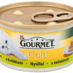 Purina Gourmet Gold mokra karma dla kota z królikiem w pasztecie 85g - 1 zdjęcie