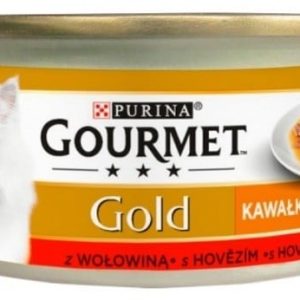 Purina Gourmet Gold Sauce Delight Wołowina 85g - 1 zdjęcie