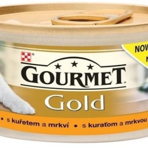 Purina Gourmet Gold Savoury Cake z Kurczakiem i marchewką 85g 13063 - 1 zdjęcie