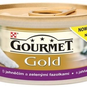 Purina Gourmet Gourmet Gold Savoury Cake Z Jagnięciną I Zieloną Fasolą 85G - 1 zdjęcie