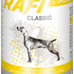 Rafi Classic Dog Karma z drobiem 1240g - 1 zdjęcie