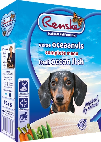 Renske dla psów gluten free Fresh Ocean Fish 10x395g - 1 zdjęcie