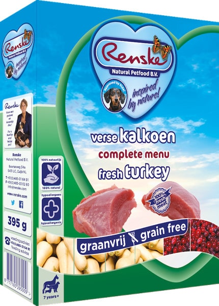 Renske dla psów grain free Fresh Turkey 10x395g - 2 zdjęcie