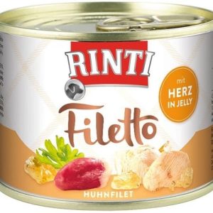 Rinti Filetto kurczak i serca w galaretce 24x210g - 1 zdjęcie