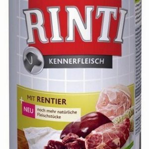 Rinti Kennerfleisch Rentier pies - renifer Puszka 400g 11654 - 1 zdjęcie