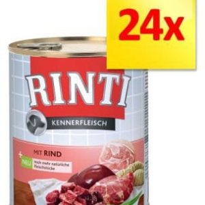 Rinti Zestaw Pur, 24 x 800g - Serca drobiowe - 1 zdjęcie