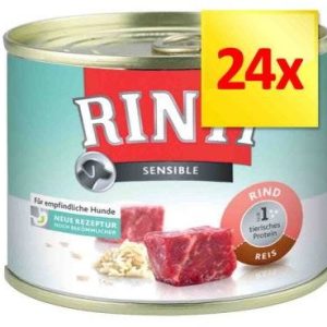 Rinti Zestaw Sensible, 24 x 185g - Jagnięcina z ryżem - 1 zdjęcie
