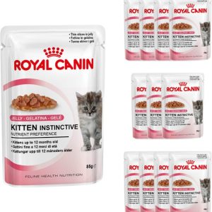 Royal Canin Kitten Instinctive Feline w galaretce 85g KROY236_PAK12 - 1 zdjęcie