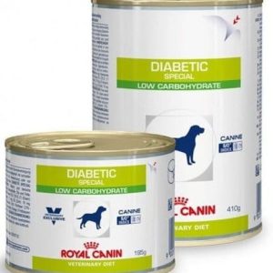 Royal Canin Veterinary Diet Canine Diabetic Special Puszka 195g - 1 zdjęcie