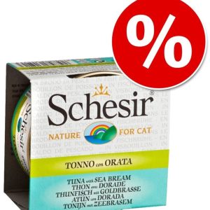 Schesir W Bulionie W Super Cenie! - Tuńczyk Z Młodymi Sardelami - 1 zdjęcie