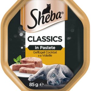 Sheba Classics Karma z koktajlem drobiowym w pasztecie dla kota 85g - 1 zdjęcie