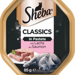 Sheba Classics Karma z łososiem w pasztecie dla kota 85g - 1 zdjęcie