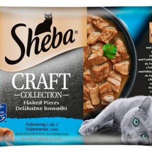 Sheba Craft Collection Rybne smaki saszetki 4x85g - 1 zdjęcie