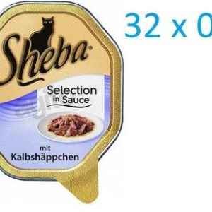 Sheba Kawałki cielęcina w sosie 22 x 85g DARMOWA DOSTAWA OD 95 ZŁ! - 1 zdjęcie