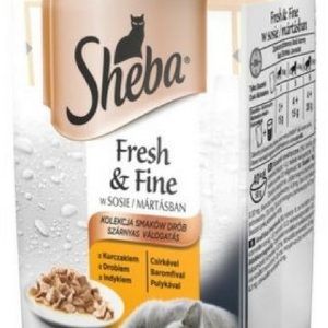 Sheba Mini drobiowe dania w sosie 6x50g - 1 zdjęcie