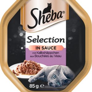Sheba Selection in Sauce Karma z cielęciną w sosie dla kota 85g - 1 zdjęcie