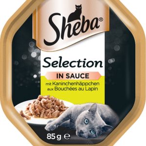 Sheba Selection in Sauce Karma z królikiem w sosie dla kota 85g - 1 zdjęcie