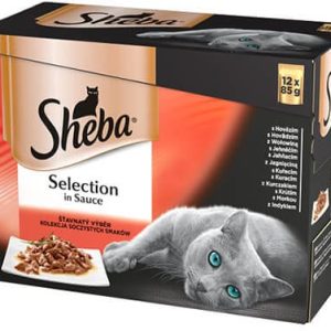 Sheba Selection in Sauce Soczyste Smaki 12x85g - 1 zdjęcie