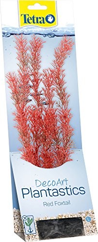 Tetra TETRA Deco akwarium Rodzaj Plant foxtail Red, sztuczne rośliny, prawdziwa jakość druku pod wodą, rozmiar L, czerwony - 1 zdjęcie