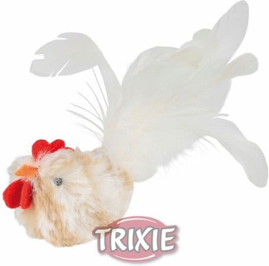 Trixie Chicken- kura do zabawy dla kota Zabawka z kocimiętką 1szt. 45784 HB - 1 zdjęcie
