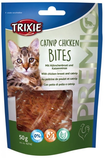TRIXIE TRIXIE Przysmak PREMIO Catnip Chicken Bites 50 g DARMOWA DOSTAWA OD 95 ZŁ! - 1 zdjęcie