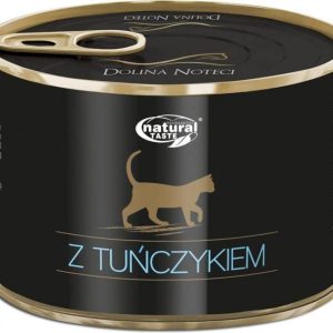 Łuków Natural Taste z Tuńczykiem puszka 185g - 1 zdjęcie