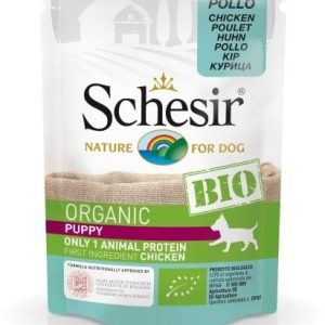Versele-Laga Versele-Laga Schesir Puppy Bio 85 g karma mokra dla szczeniąt kurczak 85g - 1 zdjęcie