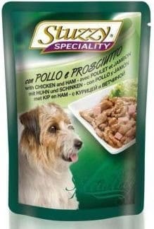 Versele-Laga Versele-Laga Stuzzy Speciality Dog 100 g karma mokra dla psa kurczak z szynką 100g - 1 zdjęcie