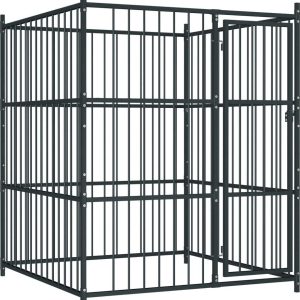 vidaXL Kojec dla psa 150 x 150 x 185 cm 145761 - 1 zdjęcie