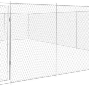 vidaXL Kojec dla psa galwanizowana stal 950x570x185 cm 145036 - 1 zdjęcie