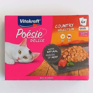 Vitakraft POESIE DELICE GELEE MULTIP.z mięsem 6x85g - 1 zdjęcie