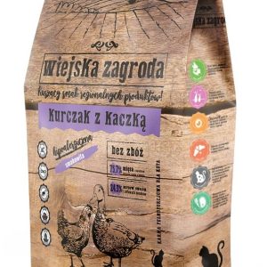 Wiejska Zagroda Cat Kurczak z kaczką 5 kg - 1 zdjęcie