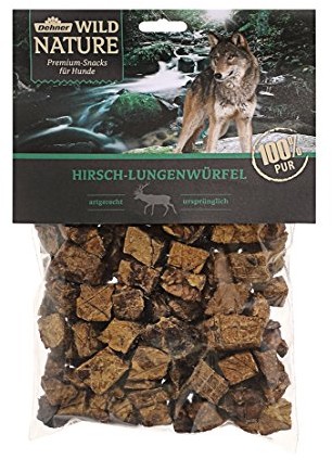 Wild Nature rozpychacz smakołyk dla psa, jelenia-płuc kostki, naturalne, 200 G 3256195 - 1 zdjęcie