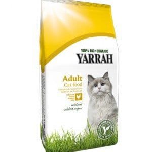Yarrah (karma dla kotów i psów) (DLA KOTA DOROSŁEGO) KURCZAK EKO 800g - - 1 zdjęcie