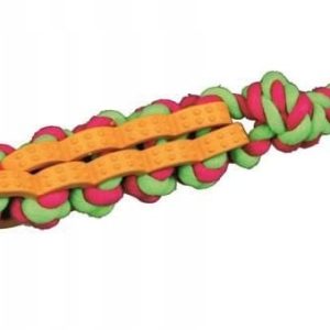 Zabawka gumowa ze szurem Denta Fun, 4 cm/37 cm - 1 zdjęcie